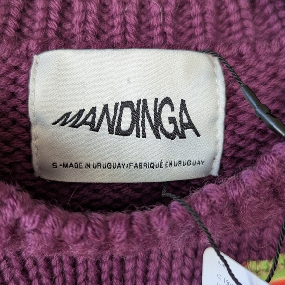 NWT Anthropologie Mandinga Abacus Remixed Sweater Wool Size Small - Picture 8 of 14